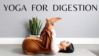 Yoga for Digestion Bloating Constipation Gas  Yoga for Gut Health  Part  1 [upl. by Swiercz]