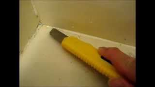 How to  The Secrets to Caulking a Shower Successfully [upl. by Inavihs]