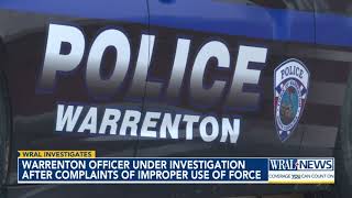 SBI investigates Warrenton police officer for misconduct excessive force [upl. by Nador]