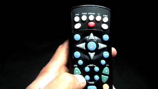 CONFIGURACION CONTROL GDCT860 FUNCIONES BÁSICAS TV Y DECODIFICADOR [upl. by Kcira611]