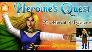 Heroines Quest Sorceress Walkthrough 500 full points  part 01 [upl. by Sparhawk93]