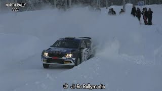 SM Rallyt North Rally SS3 och SS5 Internationella 4WD 8 Januari 2022 NMS Boden [upl. by Ajnos]