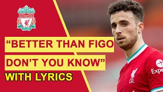 Diogo Jota Chant With Lyrics  Liverpool Fans [upl. by Gall326]