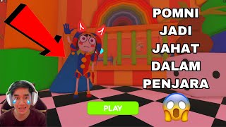 POMNI JADI JAHAT 😰 AQIL MASUK PENJARA CIRCUS 🎪 DIGITAL CIRCUS PRISON OBBY 🤡 [upl. by Aleik]