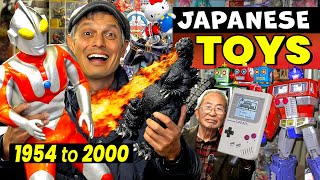 Japanese Toys that Changed the Game  Nintendo Godzilla Transformers Ultraman [upl. by Ahsenrat577]