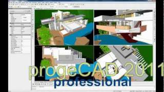 progeCAD 2011 quotAutoCAD Likequot DWG CAD Software for 110th the Price [upl. by Ellette]