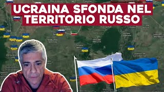 LUCRAINA SFONDA nel TERRITORIO RUSSO e PUNTA BELGOROD ANALISI con COL STIRPE [upl. by Pirali328]