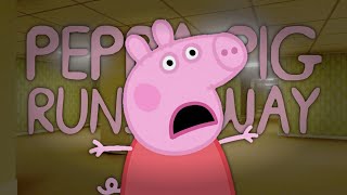 ytp peppa pig runs away from suzy sheep  slimeeymood [upl. by Alleunam]