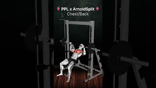 🫀 PPL x ArnoldSplit 🫀ChestBack  Day 56 [upl. by Adnylg]