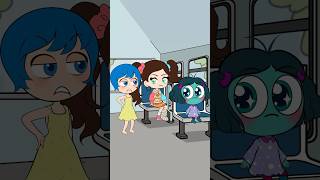 Inside Out 2 The Kindness Behavior of Envy On The Bus  Always Be Nice shorts animation [upl. by Pearce962]