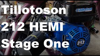 Tillotson 212 Hemi Stage One [upl. by Namia]