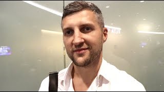 RUIZ JR IS A PHYSICAL WRECK  CARL FROCH BRUTALLY HONEST ON ANTHONY JOSHUA v ANDY RUIZ JR  MSG [upl. by Yanel]