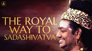 SANYAS  The Royal Way to Sadashivatva  Nithyananda Satsang  13 Aug 2017 [upl. by Sletten]