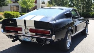 1967 Ford Mustang GT500 Eleanor  Ford Racing 427 crate engine Great sound [upl. by Yrelbmik]