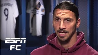 Zlatan Ibrahimovic on what hed change about MLS and why hes better than Carlos Vela  ESPN FC [upl. by Ludovika]