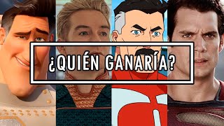 Omni Man vs Homelander vs Metroman vs Superman vs Titán vs Meta Man  Análisis [upl. by Vitus]