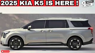 NEW 2025 Kia K5 Facelift Official Reveal  FIRST LOOK [upl. by Adnirim412]