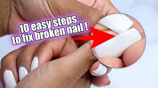 THE NAIL quotBANDAIDquot  10 EASY Steps [upl. by Arikal767]