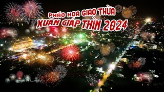 PHÁO HOA ĐÓN GIAO THỪA 2024 TẠI XÃ NGHĨA HẢI [upl. by Ewald]