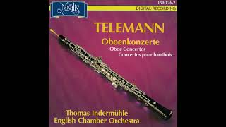 Telemann  Oboe Concerto No 20 in e Minor  Indermühle [upl. by Ynohtnaluap]