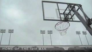 Worlds Longest Basketball Shot  FIELD VIEW  Dude Perfect [upl. by Wylma]