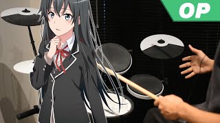 OreGairu Season 2 OP 【Harumodoki 春擬き】by Nagi Yanagi  Drum Cover [upl. by Pincas183]