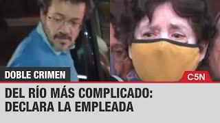 DOBLE CRIMEN de VICENTE LÓPEZ DECLARA la EMPLEADA y DEL RÍO más complicado [upl. by Nnylram241]