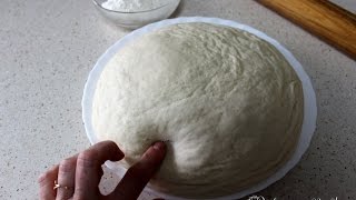 Cómo hacer masa básica de pizza  Receta de masa básica de pizza [upl. by Ashjian]