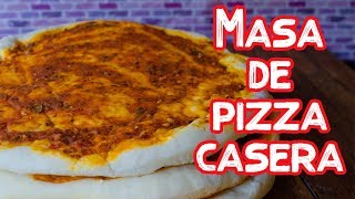 MASA DE PIZZA CASERA  MATIAS CHAVERO [upl. by Gilly]