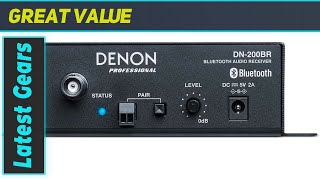 Denon Professional DN200BR Bluetooth Audio Receiver  Stream Music Wirelessly [upl. by O'Donovan]