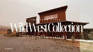 30 Wild West Lightroom Presets Desktop and Mobile  Vintage Cowboy Outdoor [upl. by Adalard]