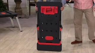 7in1 Work Bench Platform amp Hand Truck w Power Center on QVC [upl. by Ttekcirc]