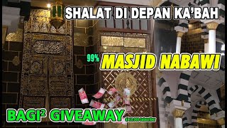 Shalat di Depan Kabah Masjid Nabawi Kota Blitar COCOPROJECT [upl. by Nekal]