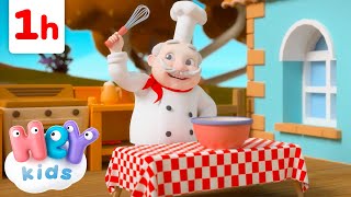 El Cocinero 👨‍🍳  Canciones para Niños  HeyKids  Canciones infantiles [upl. by Odnalor]