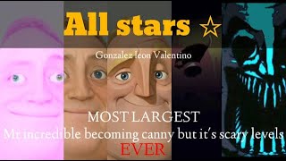 Mr Incredible Becoming Canny But Its Scary All Stars FULL VERSION [upl. by Eiruam749]