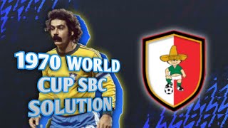 1970 WORLD CUP SBC SOLUTION MADFUT 22 [upl. by Schellens]