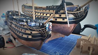 172 Caldercraft Vs 184 DeAgostini  Model Ship HMS Victory 01 [upl. by Bullard766]