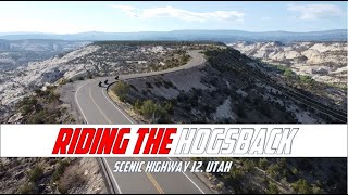 Harleys on the Hogsback  Utah Scenic Highway 12 [upl. by Atinnod]