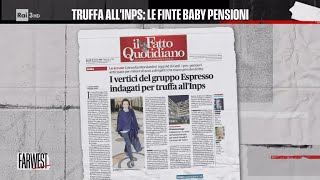 Truffa allINPS le finte baby pensioni  FarWest 18122023 [upl. by Imer639]