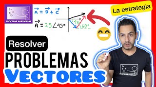 ✅PROBLEMAS de VECTORES  BIEN EXPLICADO💯 FÍSICA [upl. by Hulbig]