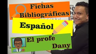 👨‍🏫¿Cómo hacer Fichas Bibliográficas✍FACILÍSIMO🧠💯 [upl. by Ellennaj]