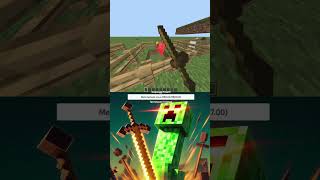 Quantos golpe com a espada de madeira para derrotar cada mob Part1 minecraft gaming experiment [upl. by Evyn]