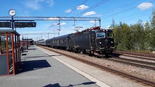 Snabba tåg vid Rotebro  Fast trains at Rotebro [upl. by Tedie]