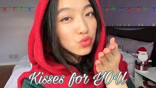 ASMR All the Kisses for YOU 💝 Mouth Sounds amp Visuals NO TALKING 당신을 위한 모든 키스  親吻你入睡  キスASMR [upl. by Novahs]