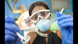 ASMR Dental Hygienist Roleplay Cleaning your Teeth [upl. by Retse704]