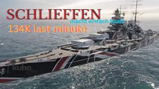 🚢WOWS Schlieffen Runde verloren aber alles gegeben😎 [upl. by Sseb884]