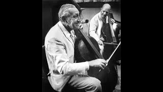 Gregor Piatigorsky  Pablo Casals  Schumann Cello Concerto in A Minor Op 129 [upl. by Heyde]