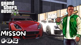 Gta V  02 Mission  Franklin And Lamar  car race  Gta5 treanding gtalifestyle carrace [upl. by Eiramllij]