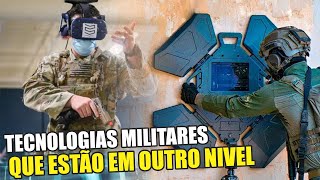 Técnologias MILITARES que estão em outro NIVEL [upl. by Ltihcox351]