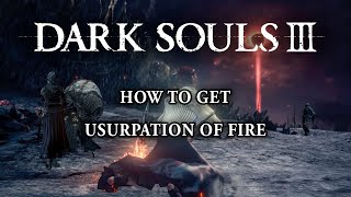 Histoire Courte 25  LUSURPATION DU FEU  Dark Souls 3 Lore FR [upl. by Jaclin609]